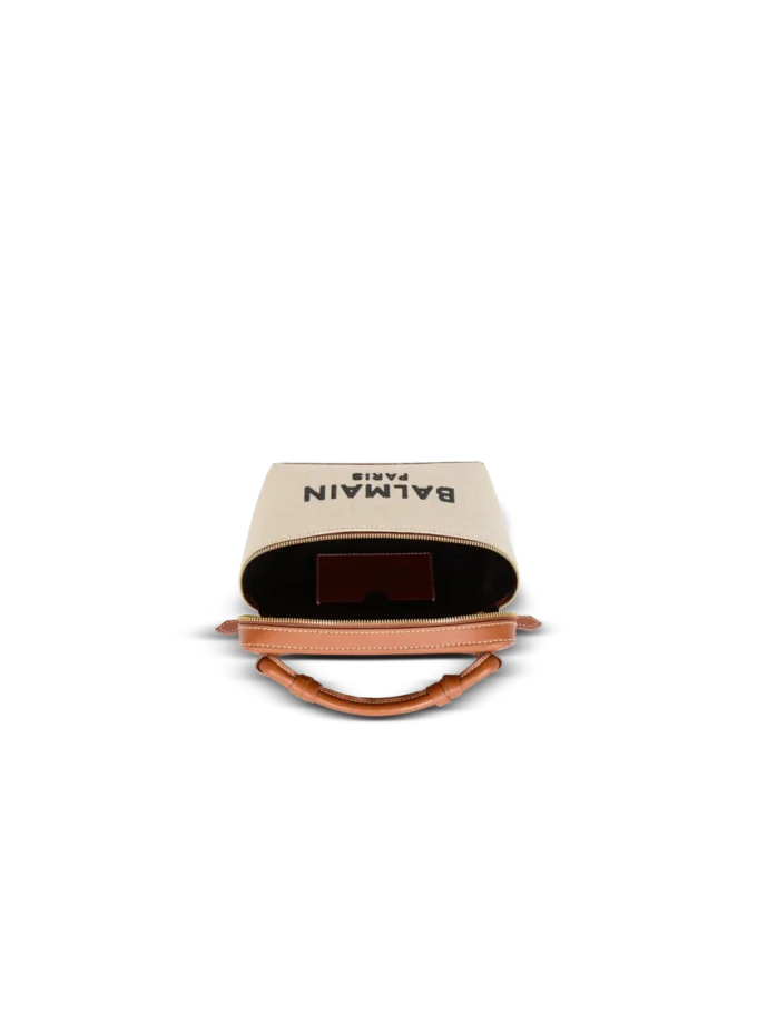 B-Army Vanity Case in canvas and leather B-Army Vanity Case in canvas and leather