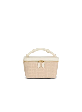 B-Army Vanity Case in monogrammed canvas and leather