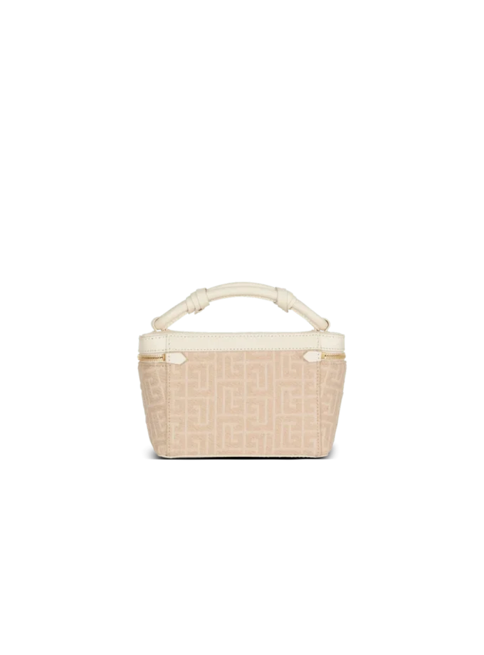 B-Army Vanity Case in monogrammed canvas and leather B-Army Vanity Case in monogrammed canvas and leather
