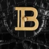 B-Buzz 23 bag in crocodile-print leather B-Buzz 23 bag in crocodile-print leather