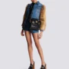 B-Buzz 23 bag in crocodile-print leather B-Buzz 23 bag in crocodile-print leather