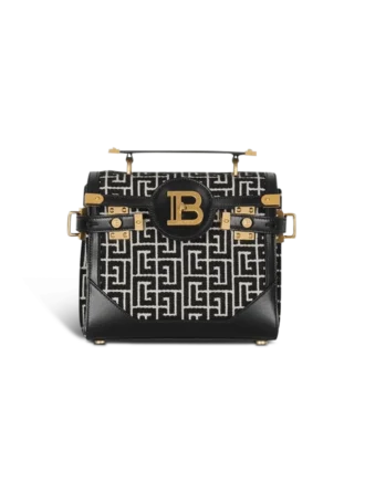 B-Buzz 23 bag in jacquard and leather