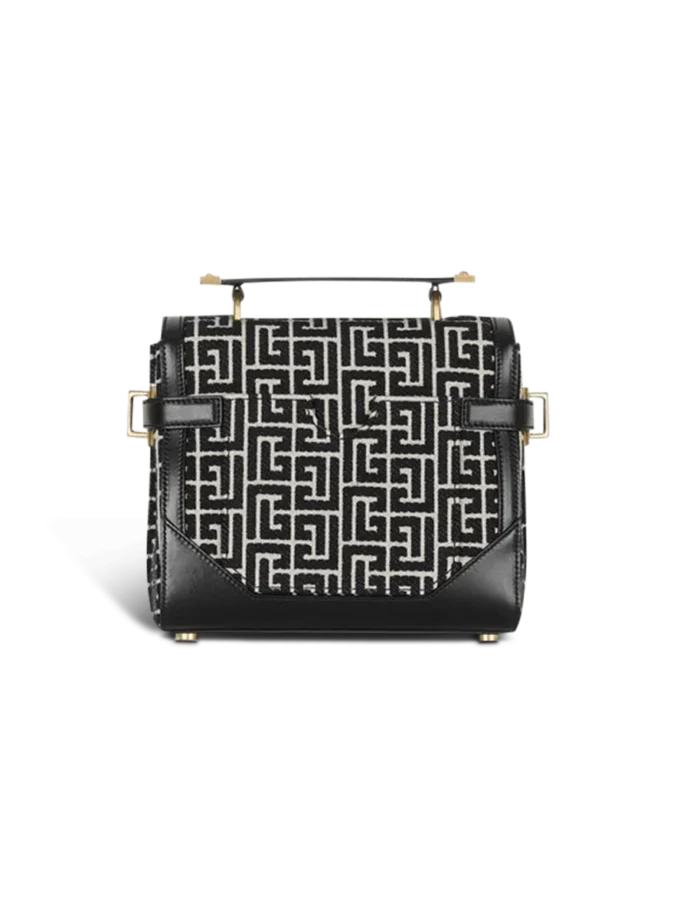 B-Buzz 23 bag in jacquard and leather B-Buzz 23 bag in jacquard and leather
