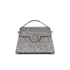 B-Buzz Dynasty bag in suede and rhinestones