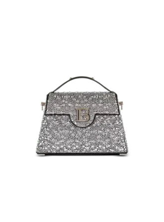 B-Buzz Dynasty bag in suede and rhinestones