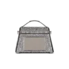 B-Buzz Dynasty bag in suede and rhinestones