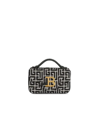 B-Buzz mini monogrammed jacquard bag