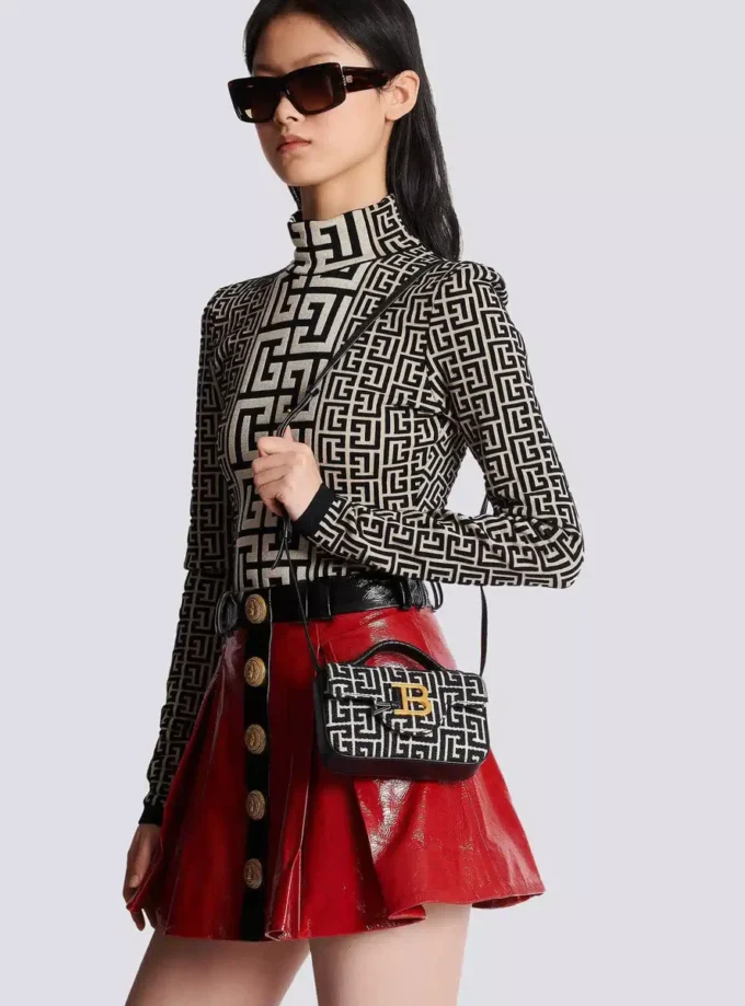 B-Buzz mini monogrammed jacquard bag B-Buzz mini monogrammed jacquard bag