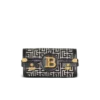 B-Buzz Pouch 23 in monogrammed jacquard canvas and leather B-Buzz Pouch 23 in monogrammed jacquard canvas and leather