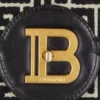 B-Buzz Pouch 23 in monogrammed jacquard canvas and leather B-Buzz Pouch 23 in monogrammed jacquard canvas and leather
