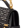 B-Buzz Shoulder 24 bag in calfskin and PB jacquard canvas