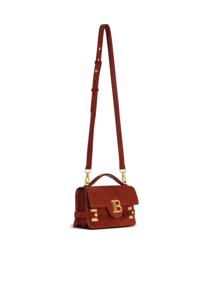 B-Buzz Shoulder 24 bag in suede B-Buzz Shoulder 24 bag in suede