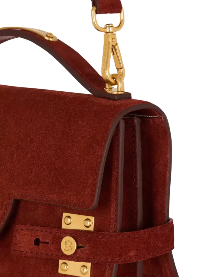 B-Buzz Shoulder 24 bag in suede B-Buzz Shoulder 24 bag in suede