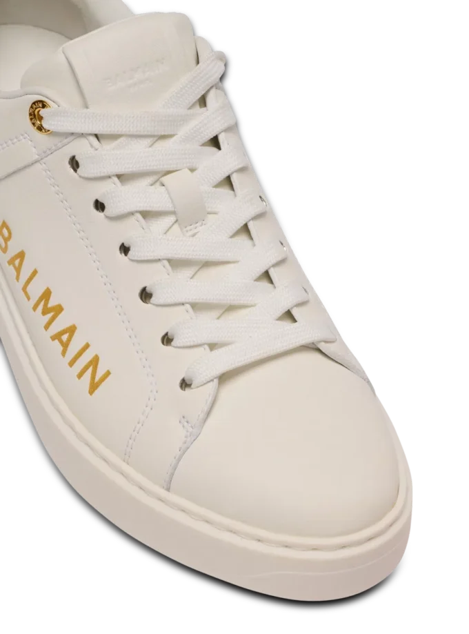 B-Court printed calfskin trainers