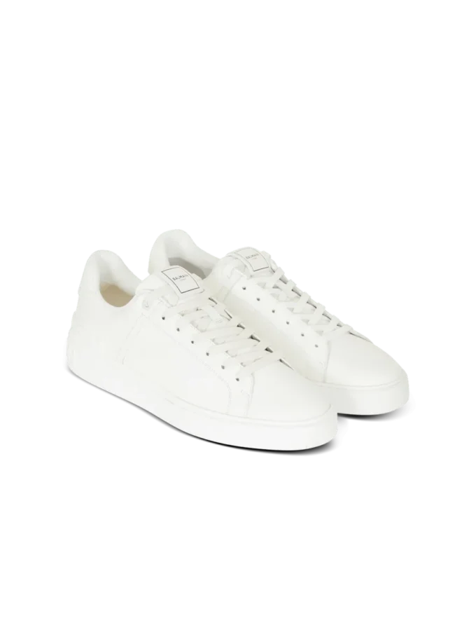 B-Court trainers in calfskin