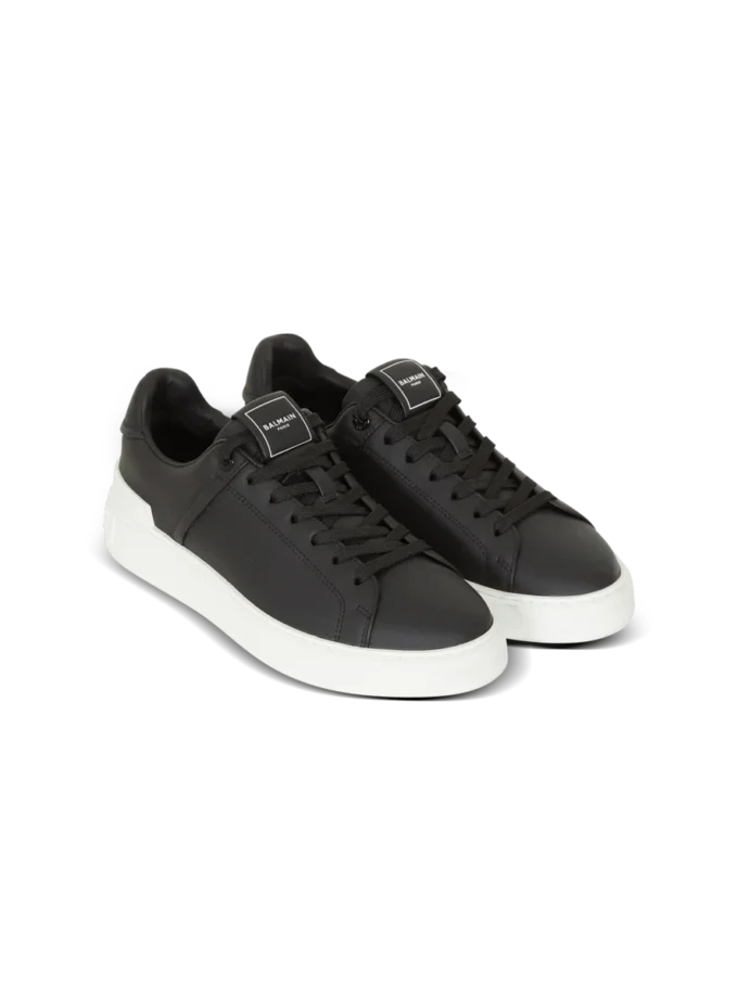 B-Court trainers in calfskin