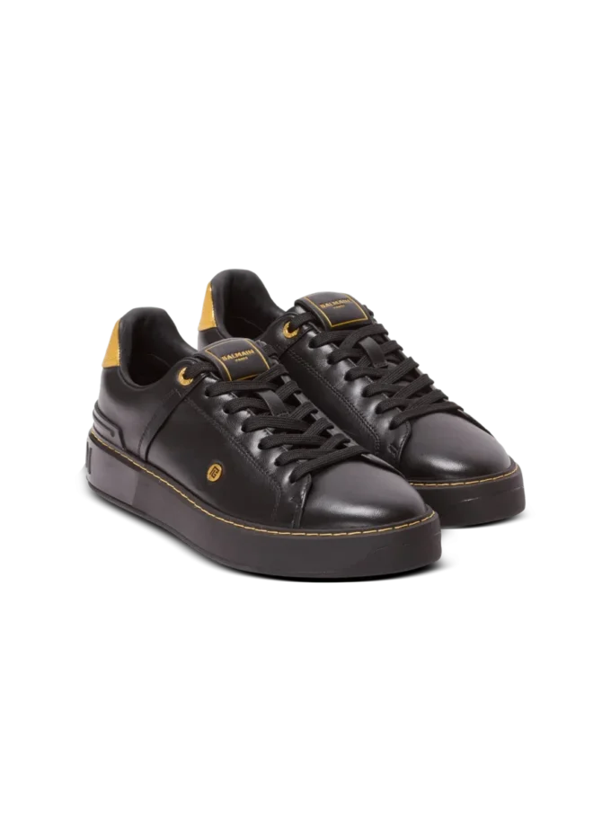 B-Court trainers in calfskin
