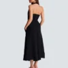 Backless Baroque embroidered top Backless Baroque embroidered top