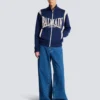 Balmain College zipped tracksuit jacket