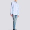 Balmain Écusson embroidered cotton shirt Balmain Écusson embroidered cotton shirt