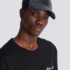 Balmain Écusson embroidered denim cap