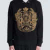 Balmain Écusson embroidered hoodie Balmain Écusson embroidered hoodie