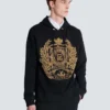 Balmain Écusson embroidered hoodie Balmain Écusson embroidered hoodie
