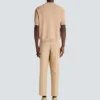 Balmain Écusson embroidered knit polo shirt Balmain Écusson embroidered knit polo shirt