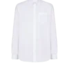 Balmain Écusson embroidered poplin shirt Balmain Écusson embroidered poplin shirt