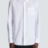 Balmain Écusson embroidered poplin shirt Balmain Écusson embroidered poplin shirt