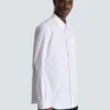 Balmain Écusson embroidered poplin shirt Balmain Écusson embroidered poplin shirt