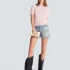 Balmain Emblème-embroidered knit top Balmain Emblème-embroidered knit top