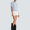 Balmain Emblème-embroidered knit top Balmain Emblème-embroidered knit top