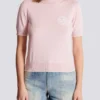 Balmain Emblème-embroidered knit top Balmain Emblème-embroidered knit top