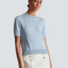 Balmain Emblème-embroidered knit top Balmain Emblème-embroidered knit top