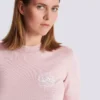 Balmain Emblème-embroidered knit top Balmain Emblème-embroidered knit top
