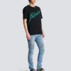 Balmain Lettre flocked T-shirt Balmain Lettre flocked T-shirt