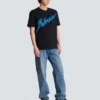 Balmain Lettre flocked T-shirt Balmain Lettre flocked T-shirt