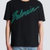 Balmain Lettre flocked T-shirt Balmain Lettre flocked T-shirt