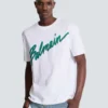 Balmain Lettre flocked T-shirt Balmain Lettre flocked T-shirt