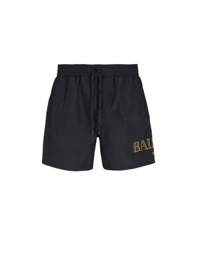 Balmain logo swim shorts Balmain logo swim shorts