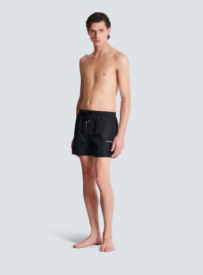Balmain logo swim shorts Balmain logo swim shorts