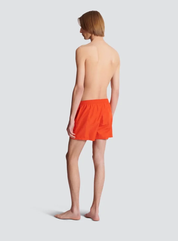 Balmain logo swim shorts Balmain logo swim shorts