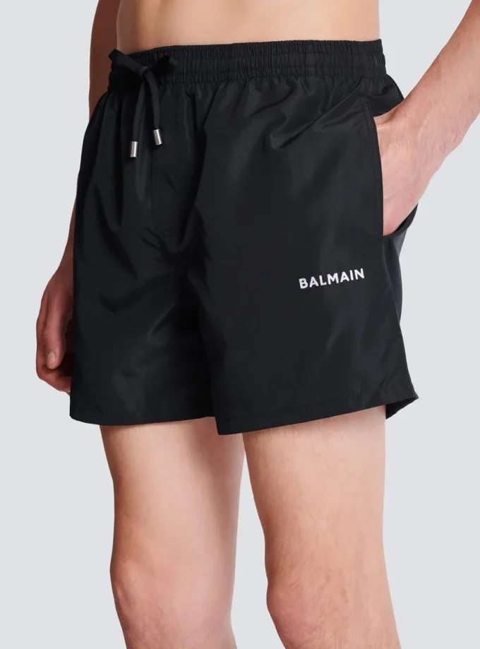 Balmain logo swim shorts Balmain logo swim shorts