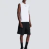 Balmain Paris embroidered vest top
