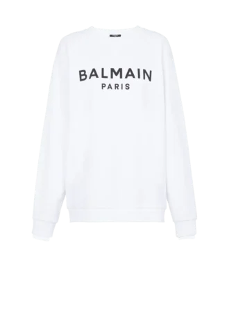 Balmain Paris printed sweatshirt