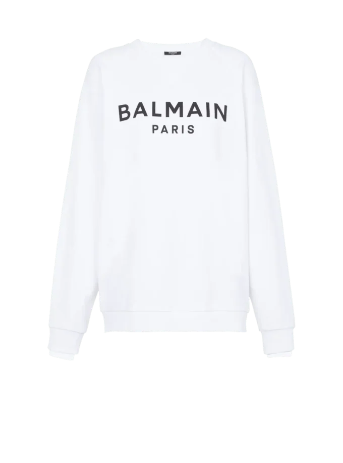 Balmain Paris printed sweatshirt