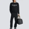 Balmain Paris printed sweatshirt