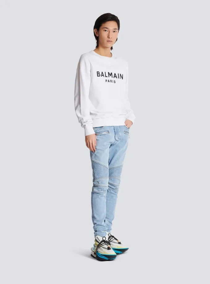 Balmain Paris printed sweatshirt