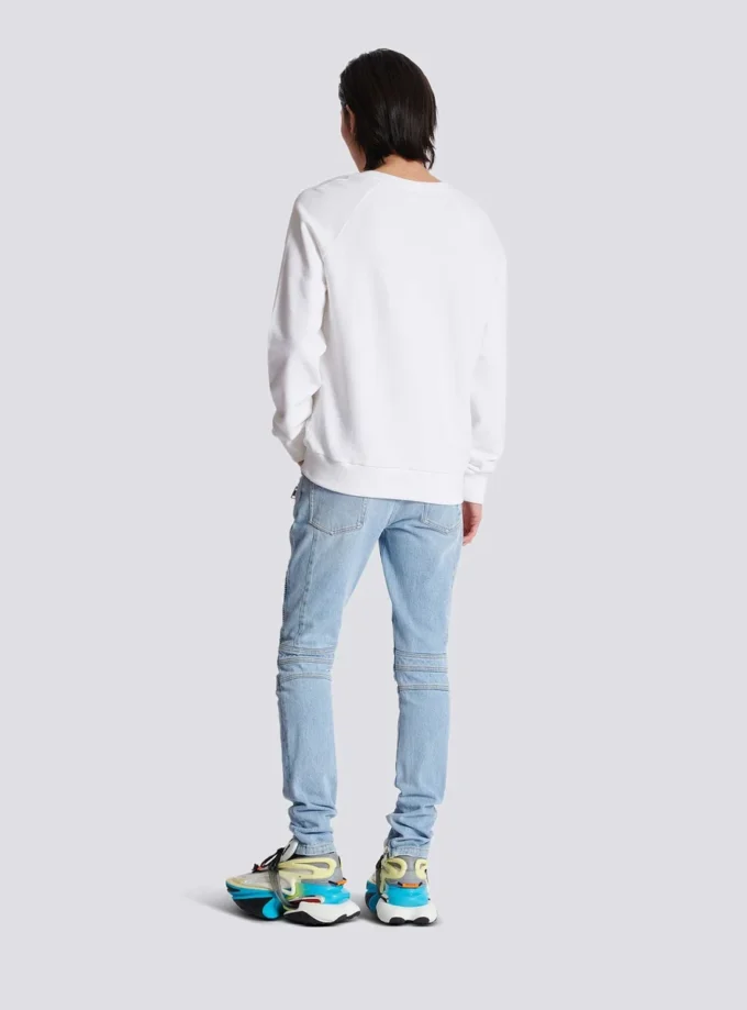Balmain Paris printed sweatshirt